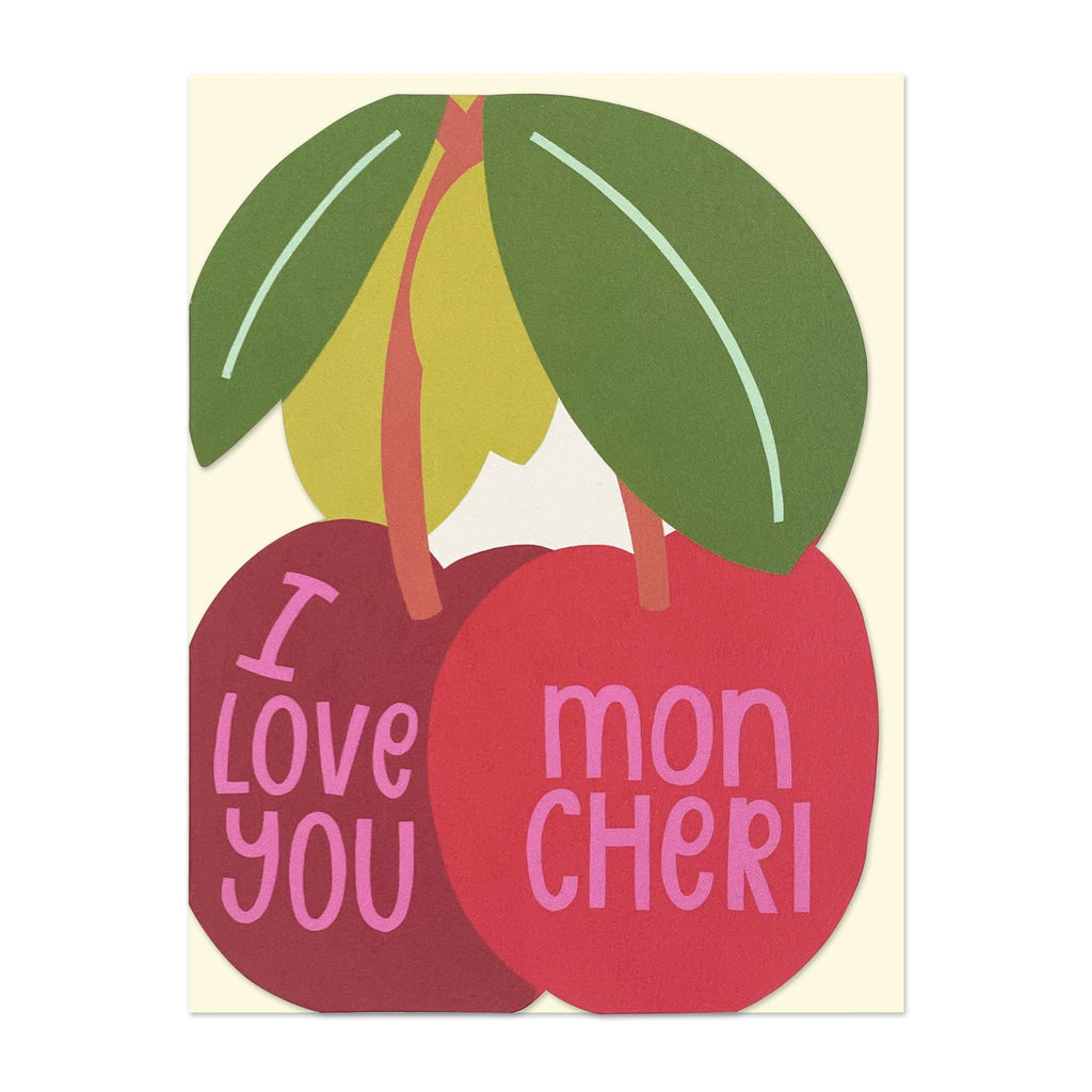 I Love You Mon Cheri Greeting Card