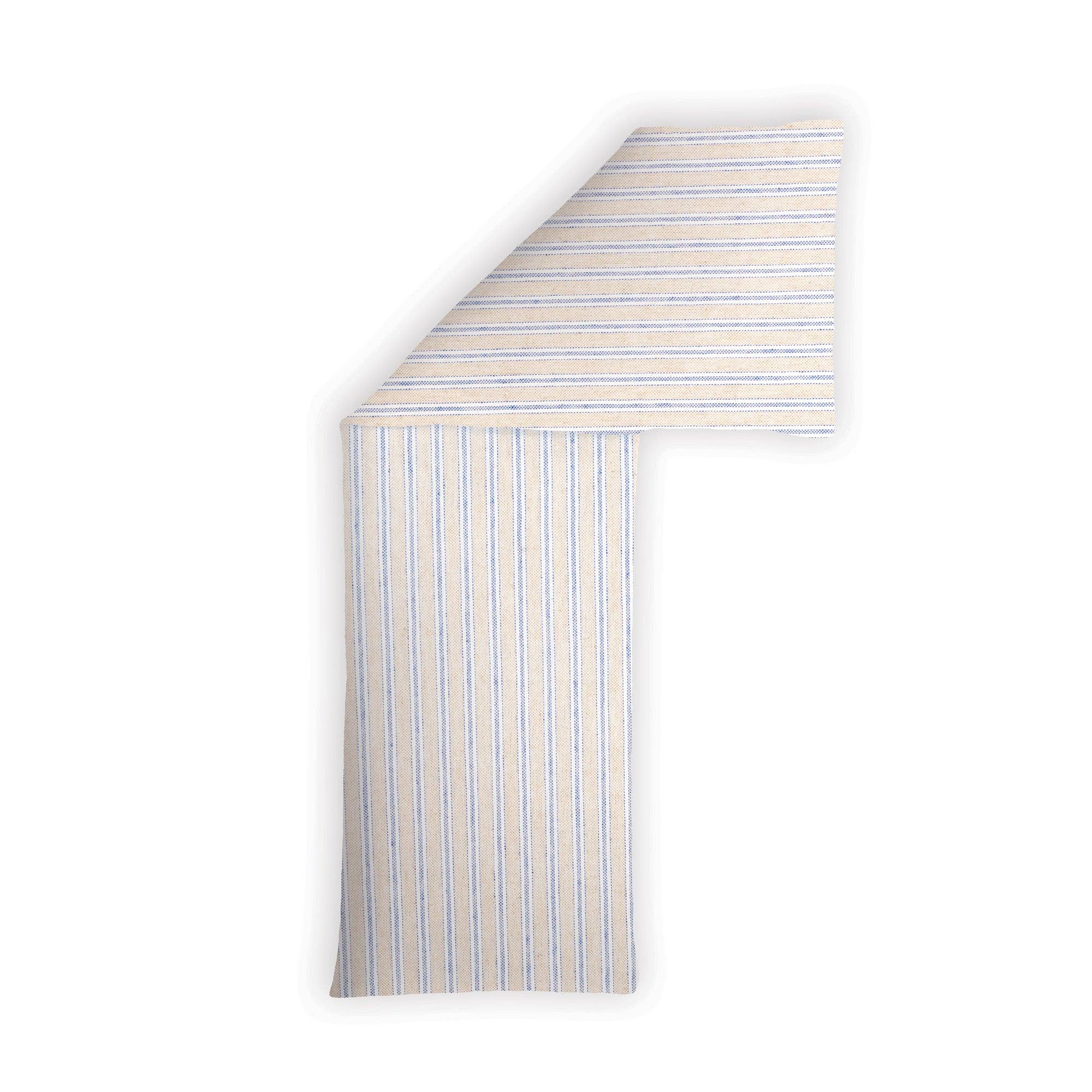 Ticking Navy Cotton Wheat Bag-The Wheat Bag Company