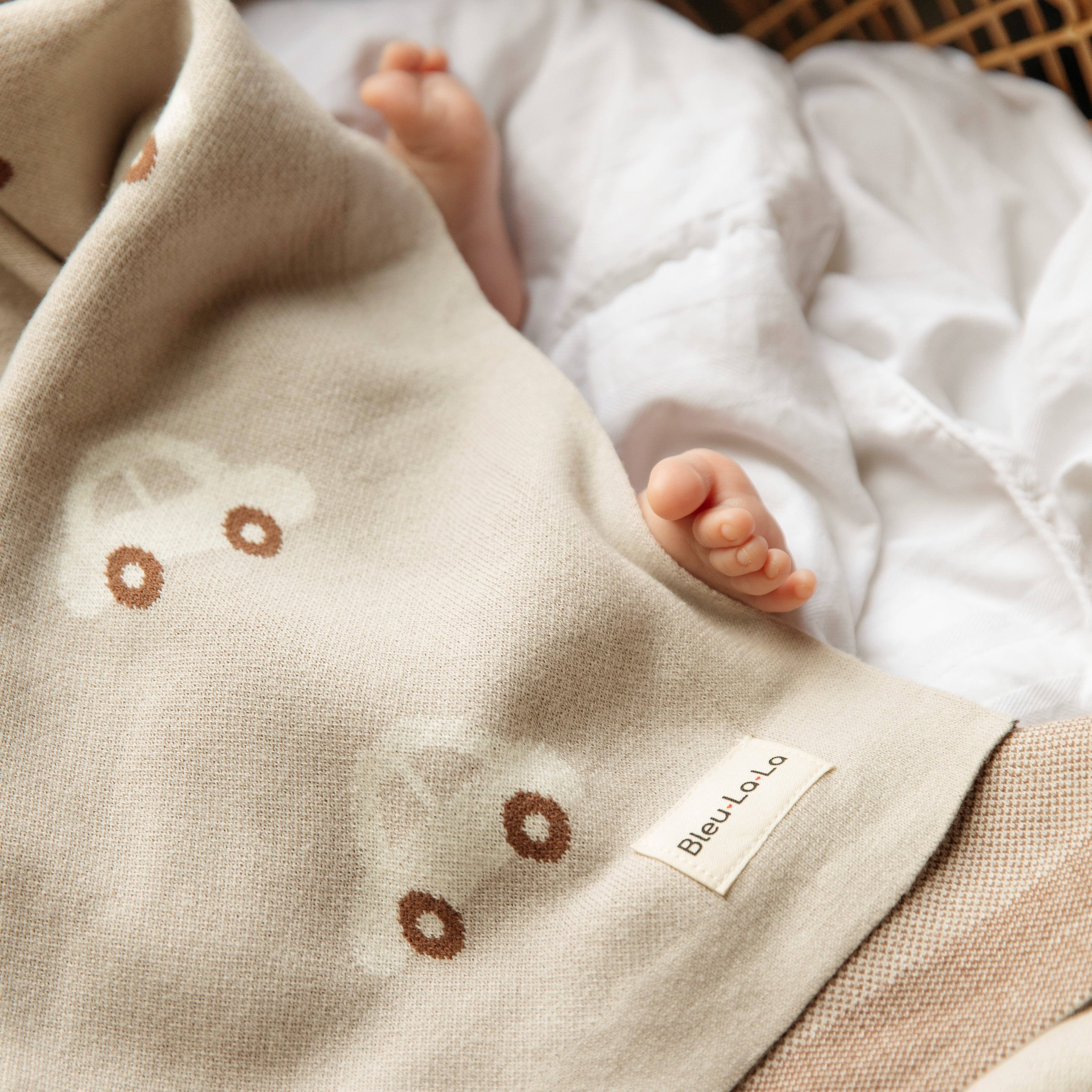 100% Luxury Cotton Receiving Swaddle Baby Blanket - Cars