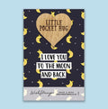I Love You To The Moon And Back - Pocket Hug Keepsake Token - Wishstrings