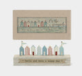 Smile and have a sunny day wooden plaque