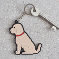 Cockapoo apricot colour keyring by sweet William designs. 