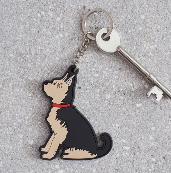 Yorkshire Terrier Keyring - Sweet William