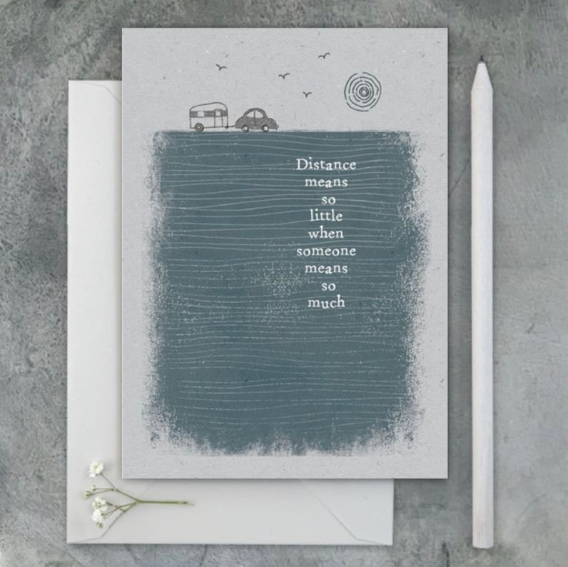 Distance Means Card - East Of  India