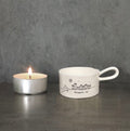 Snuggle up handled tealight