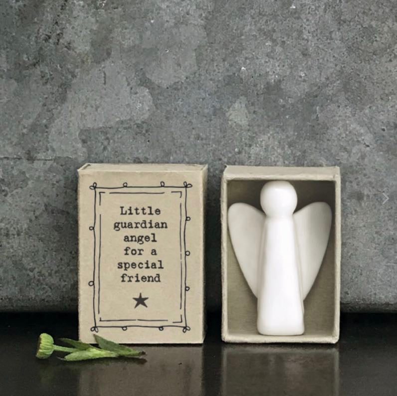 Little guardian angel for a special friend matchbox from east of india