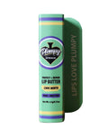 Choc mint lip butter sticks by plumpy vegan and natural