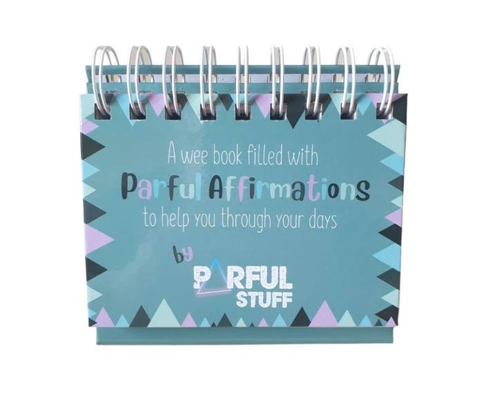 Parful stuff affirmations flip chart