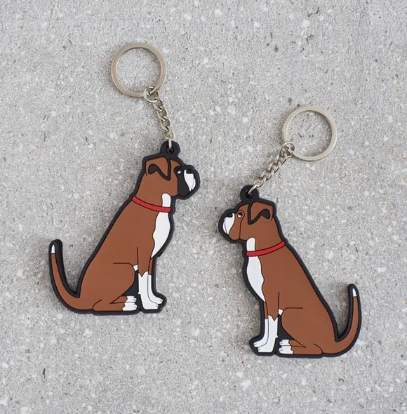 Boxer Keyring - Sweet William