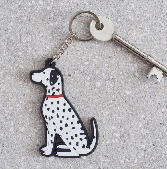 Dalmatian Keyring - Sweet William