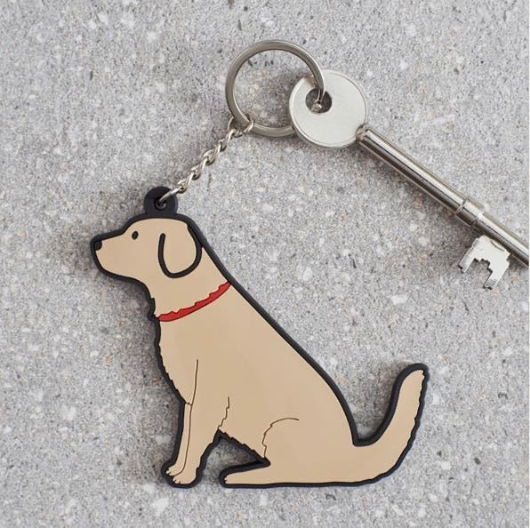 Golden Retriever Keyring - Sweet William