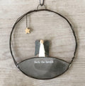 Hark the herald wire hanging decoration from east of india