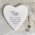Friendship is a special gift, generously given, happily accepted and deeply appreciated coaster