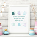 Stick The Kettle On Print (A5 & A4) - Parful Stuff