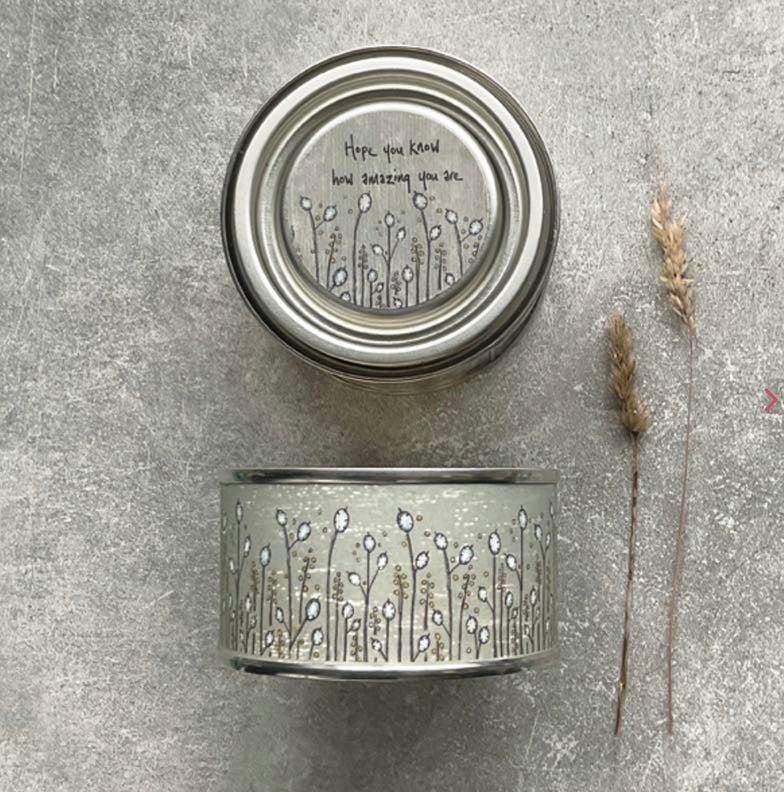 Hope You Know How Amazing You Are Tin Candle - East Of India