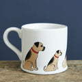 Border terrier dog mug
