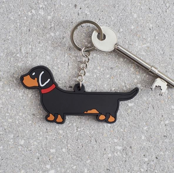 Dachshund Keyring - Sweet William