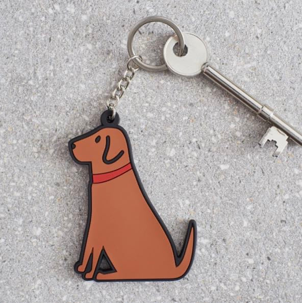 Fox Red Labrador Keyring - Sweet William