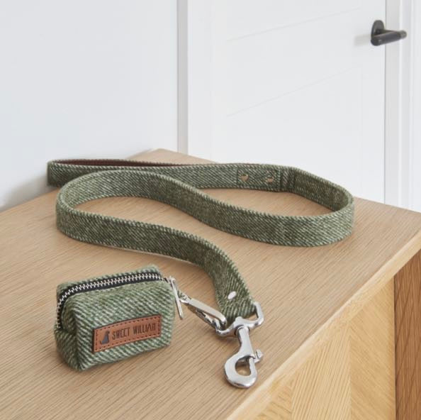 Tweed Poo Bag Holder - Sweet William