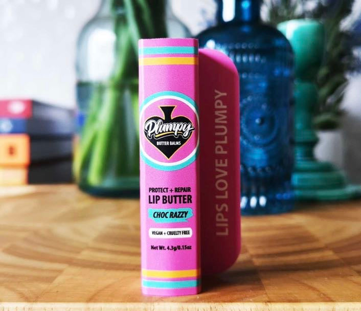 Choc Razzy Lip Butter Stick - Plumpy Butter Balms