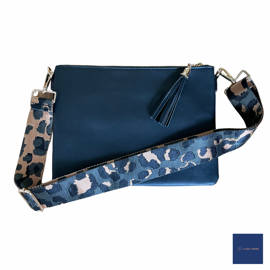 Ashley Slim Crossbody Bag - Vegan Leather
