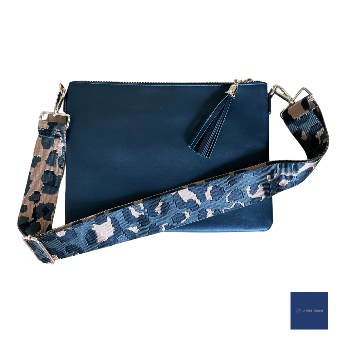 Ashley Slim Crossbody Bag - Vegan Leather