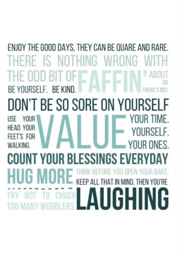 Daily Reminders Print (A5 & A4) - Parful Stuff