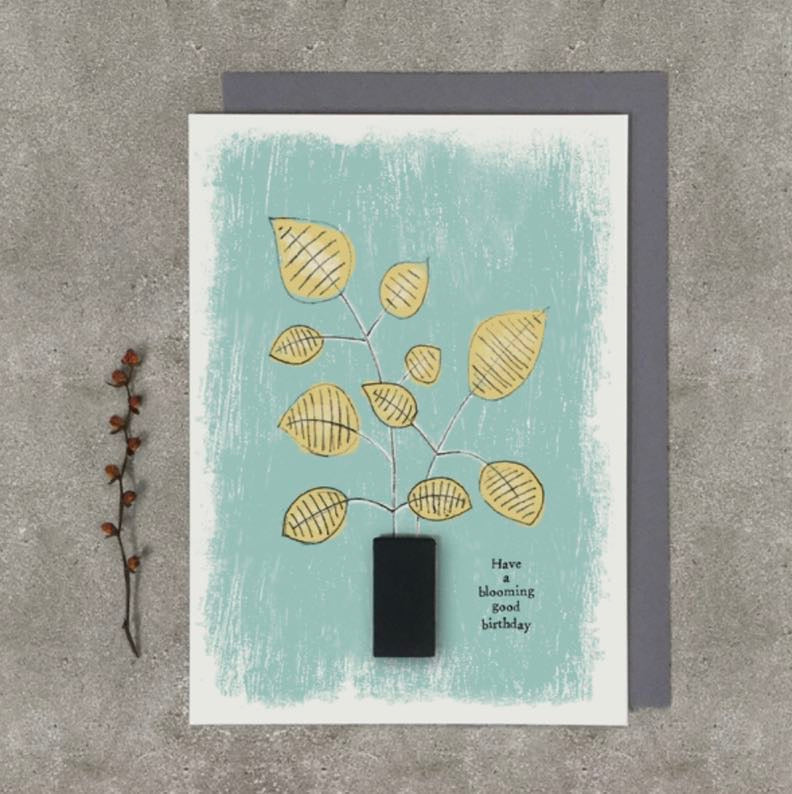 Have A Blooming Good Birthday Card - East Of India