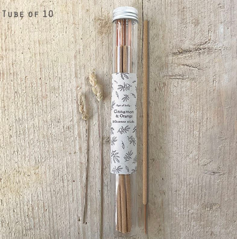 Incense Sticks Orange, Clove & Cinnamon - East Of India