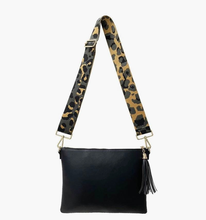 Ashley Slim Crossbody Bag - Vegan Leather