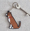 Boxer Keyring - Sweet William