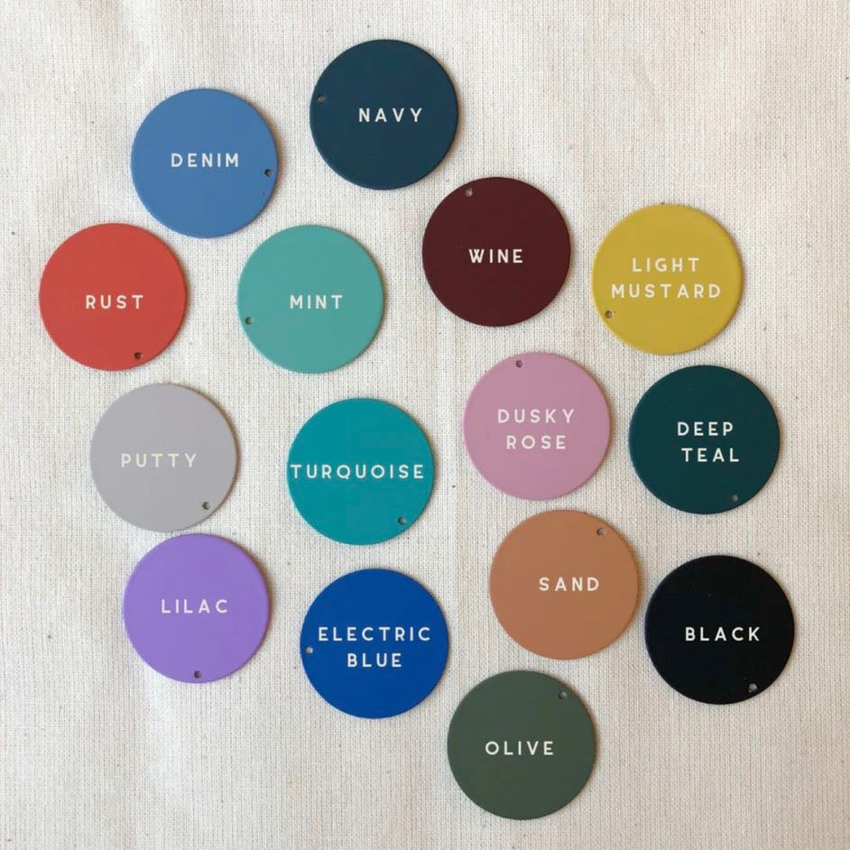 Retro Statement Earrings - Various Colours - Jack & Freda