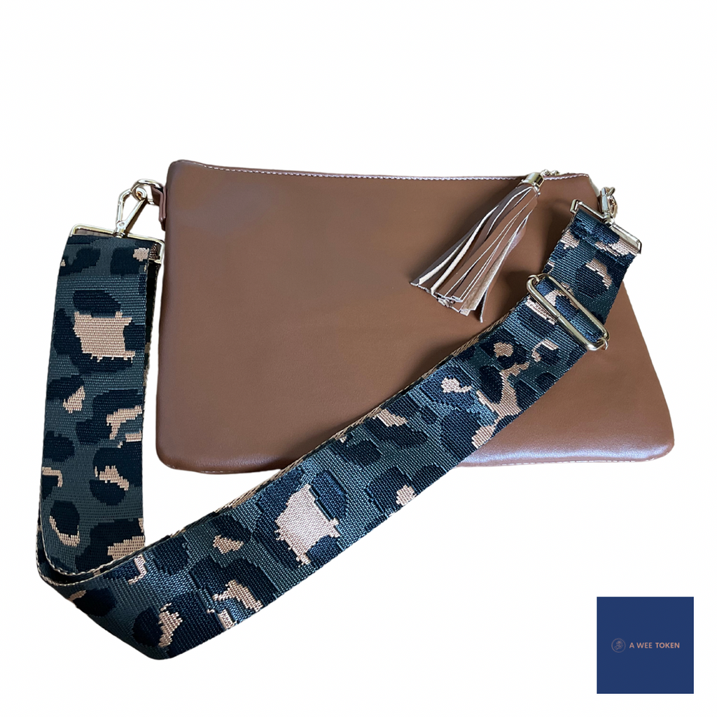 Ashley Slim Crossbody Bag - Vegan Leather
