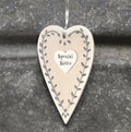 Special Sister Cream Leaf Heart - East Of India