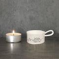 Biggest Hug Handled Tea Light Holder - East Of India
