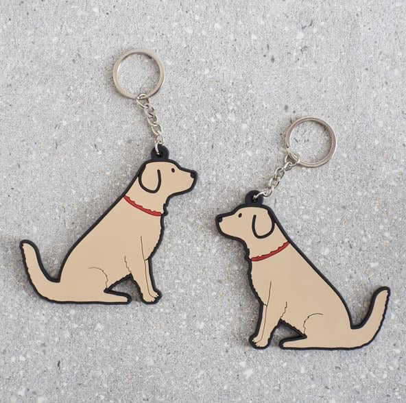 Golden Retriever Keyring - Sweet William