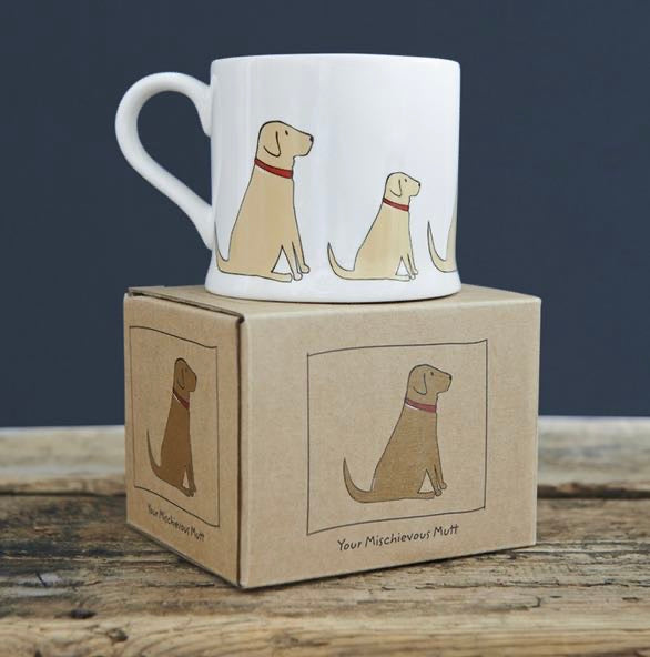 Yellow Labrador Mug - Sweet William Designs