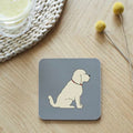 Cockapoo/Labradoodle coaster from sweet William designs 