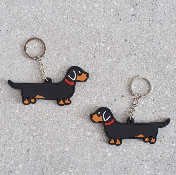 Dachshund Keyring - Sweet William
