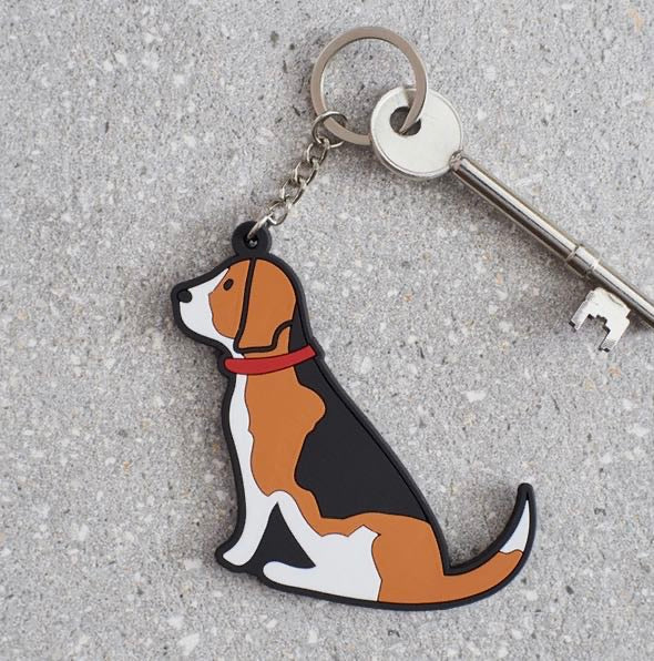 Beagle keyring by sweet William designs 