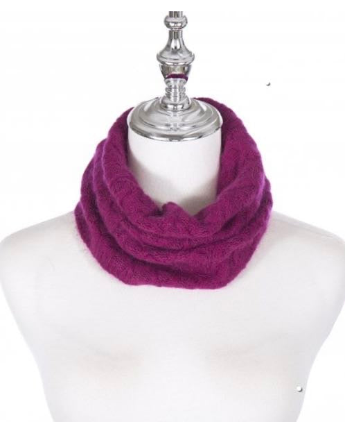 Women's Cable Snood Scarf