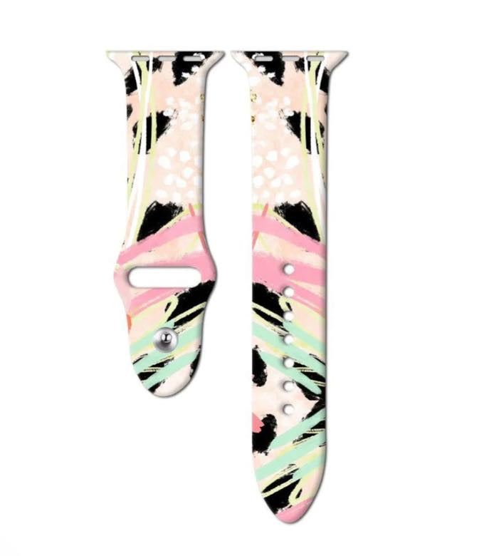 Abstract Vibes Apple Watch Strap - Coconut Lane