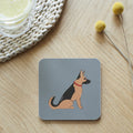 German shepherd coaster by sweet William designs 