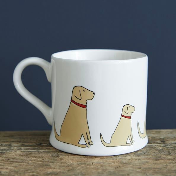 Yellow Labrador Mug - Sweet William Designs