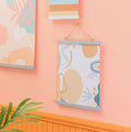 Grey Magnetic Poster Hanger - Sass & Belle