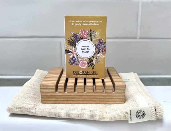 Natural vegan facial soap handmade by Deborah Neill in NI