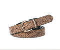 Animal Spot Faux Fur Belt