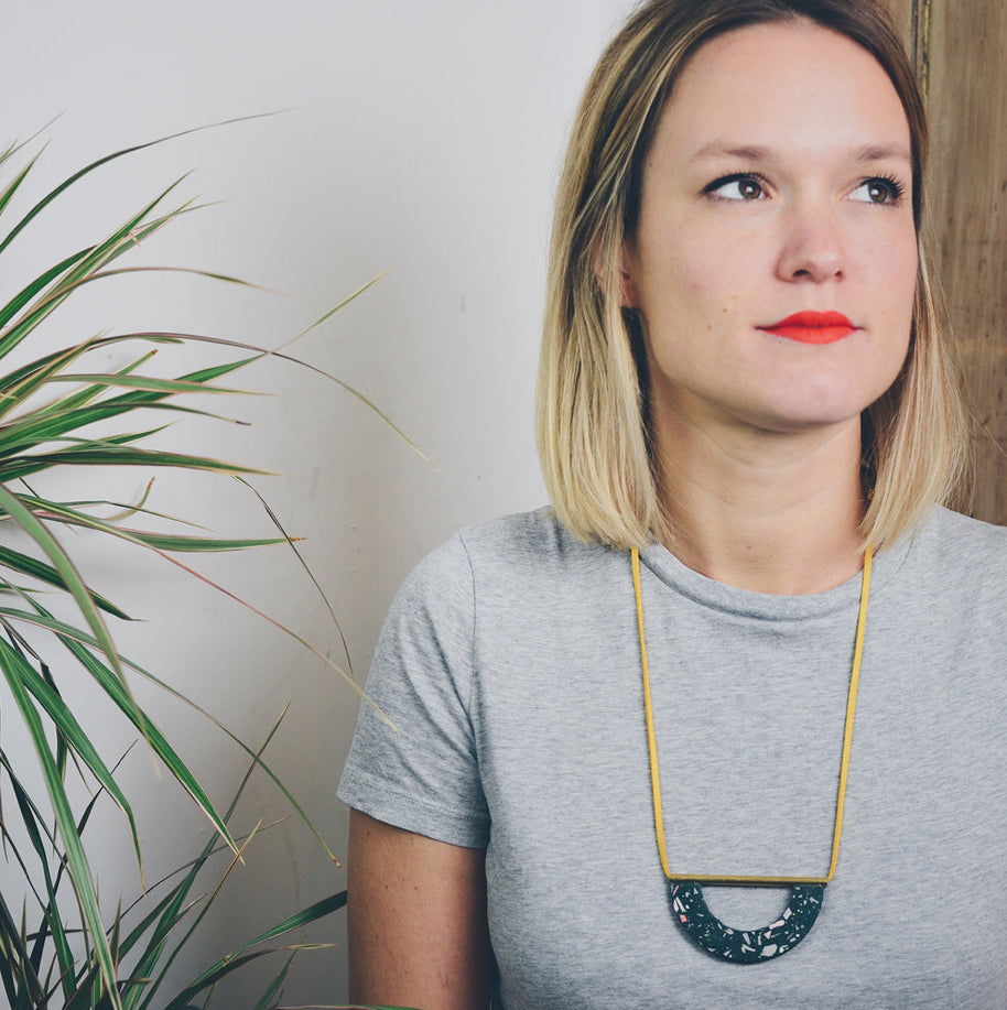 Batten Crescent Necklace