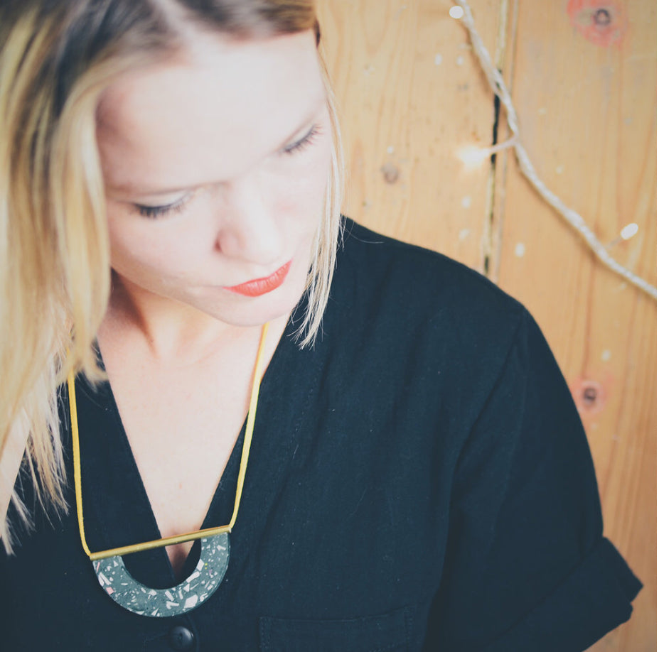 Batten Crescent Necklace