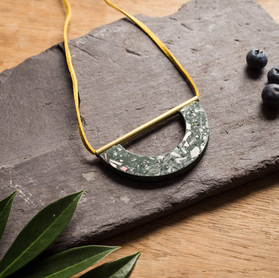 Batten Crescent Necklace